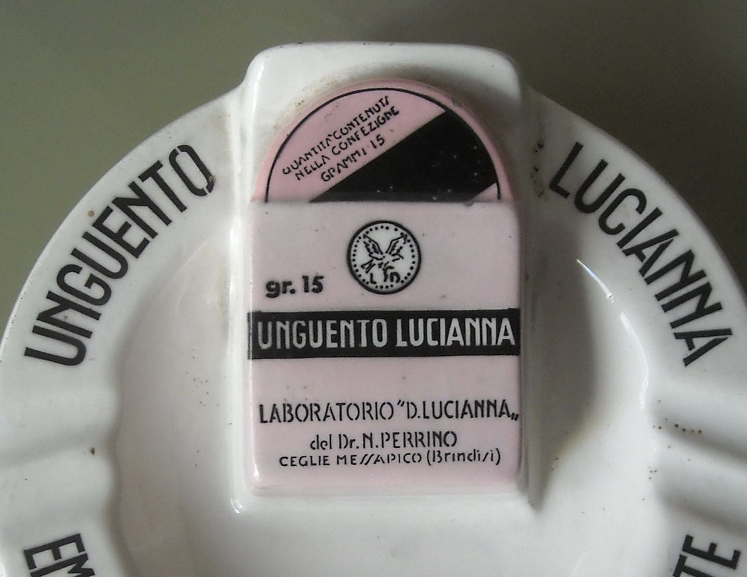 Salento, Brindisi, Ceglie, Farmacia, Inusuale Pubblicitaria, Lucianna, Perrino, Rarita immagine 3