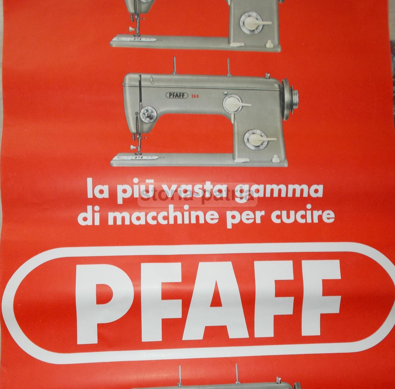 Sartoria, Macchine Per Cucito, Tecnica, Pfaff, Decorativo Manifesto, Pubblicitario immagine 3