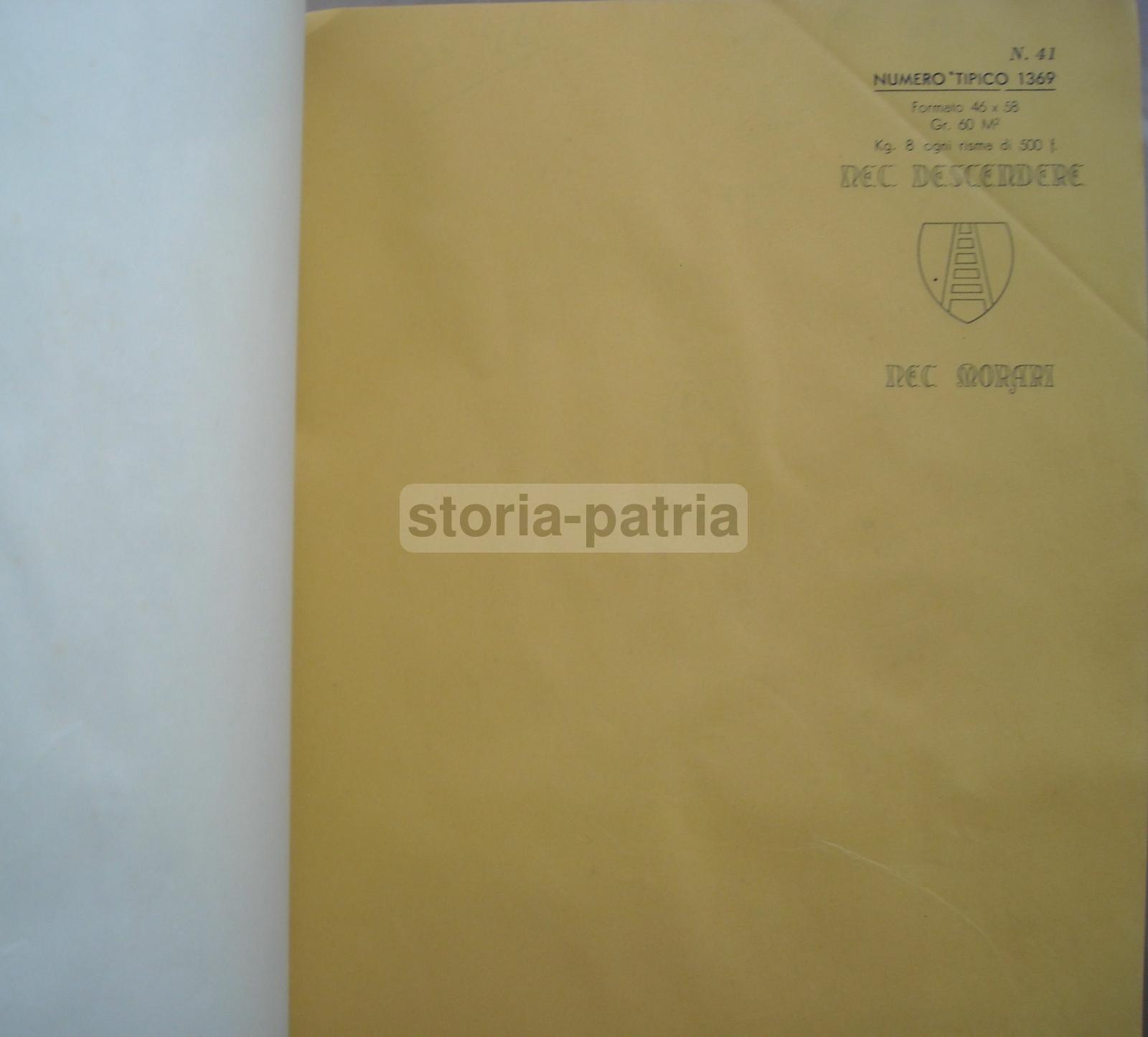 Scrittura, Filigrana, Carta Da Lettera, Verona, Fedrigoni, Album Catalogo, Pubblicita immagine 4