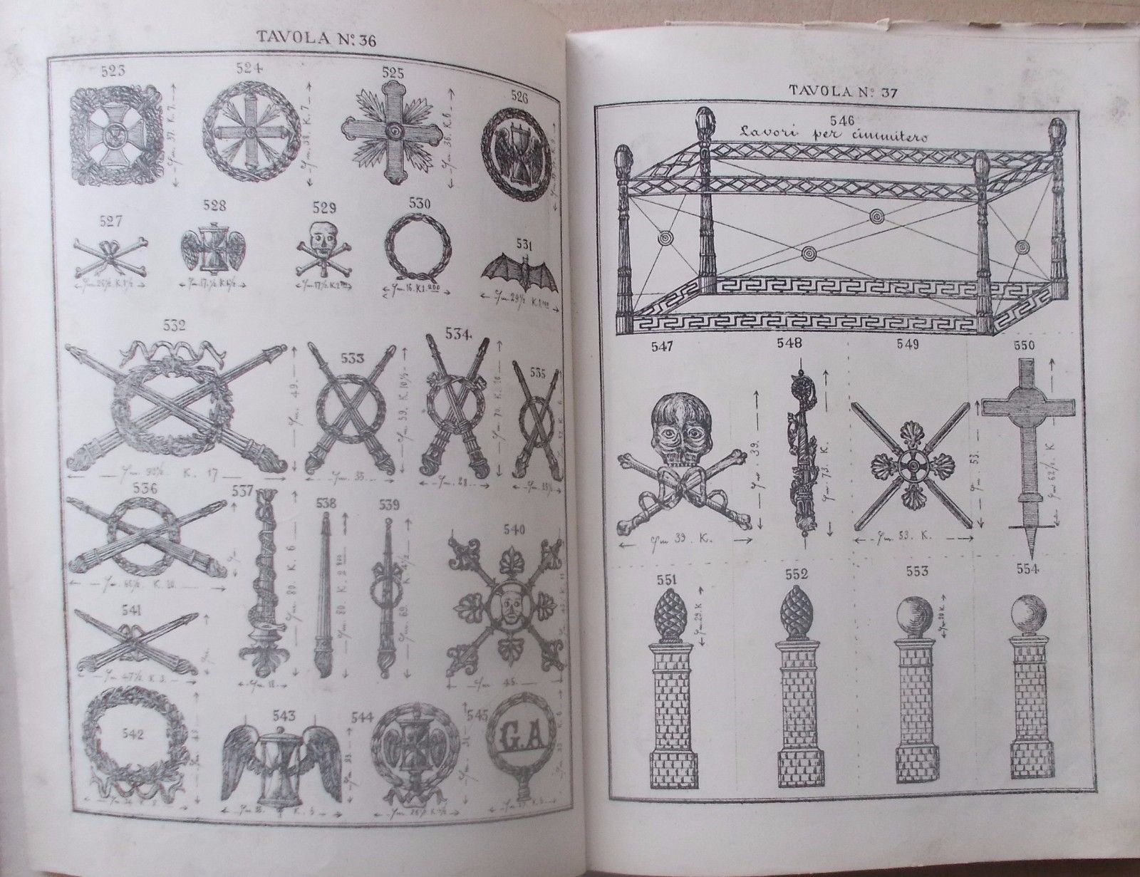 Tecnica, Meccanica, Idraulica, Fregi Decorativi, Ferri, Fusioni Varie, Scale, Napoli immagine 8