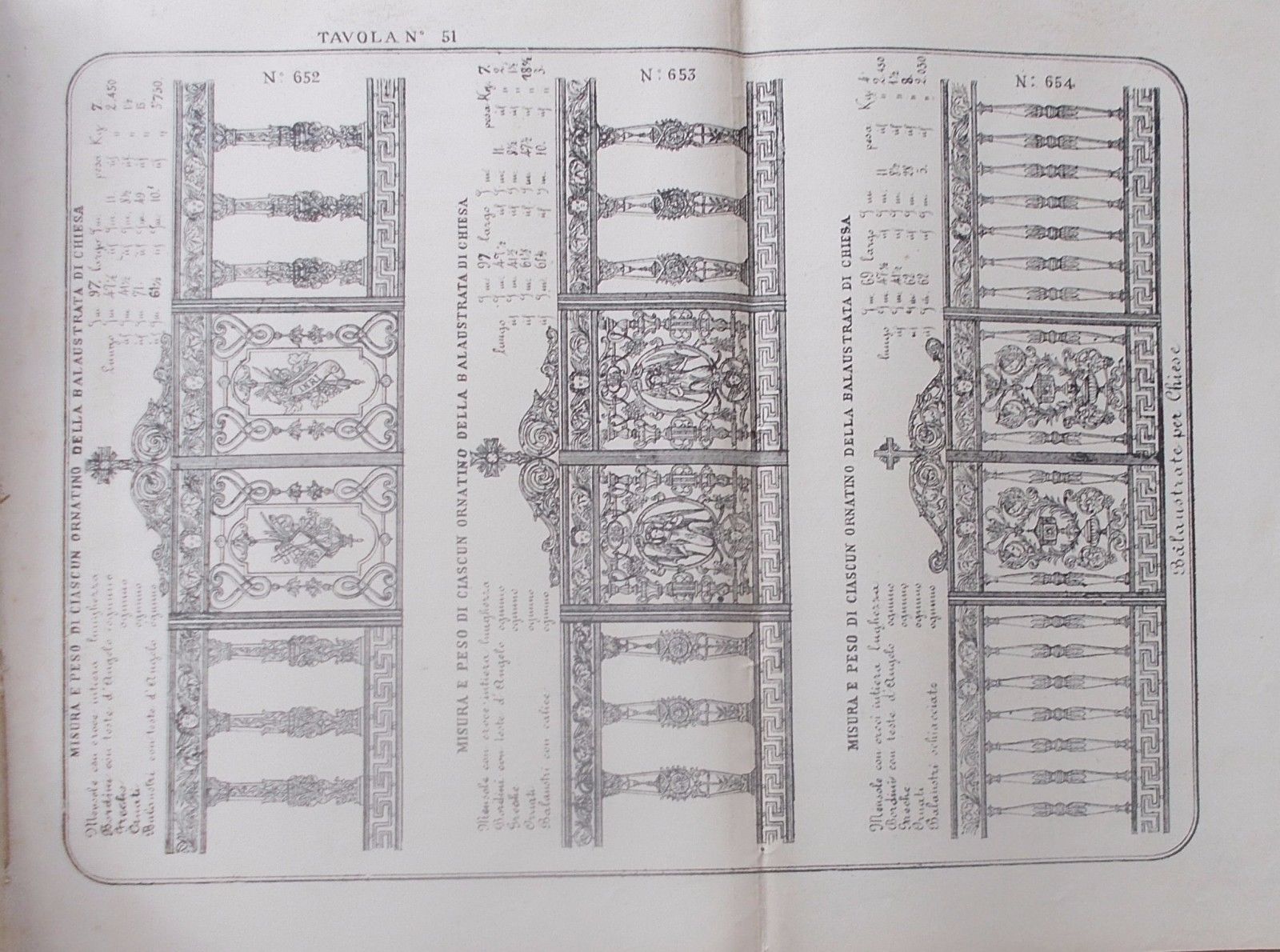 Tecnica, Meccanica, Idraulica, Fregi Decorativi, Ferri, Fusioni Varie, Scale, Napoli immagine 9