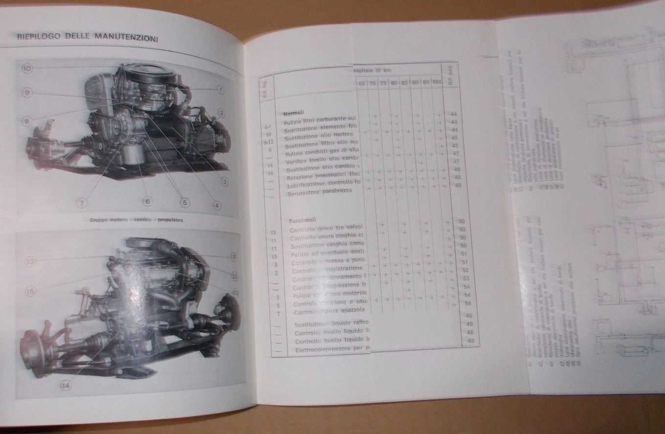 Tecnica, Motori, Automobili, Utile Libretto Duso E Manuntenzione, d'Epoca, Lancia immagine 3