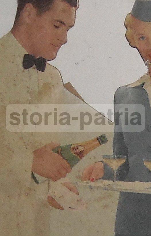 Turismo, Aerei, Propaganda Turistica, America, Pan, Ospitalita, Spumante, Pubblicita immagine 2