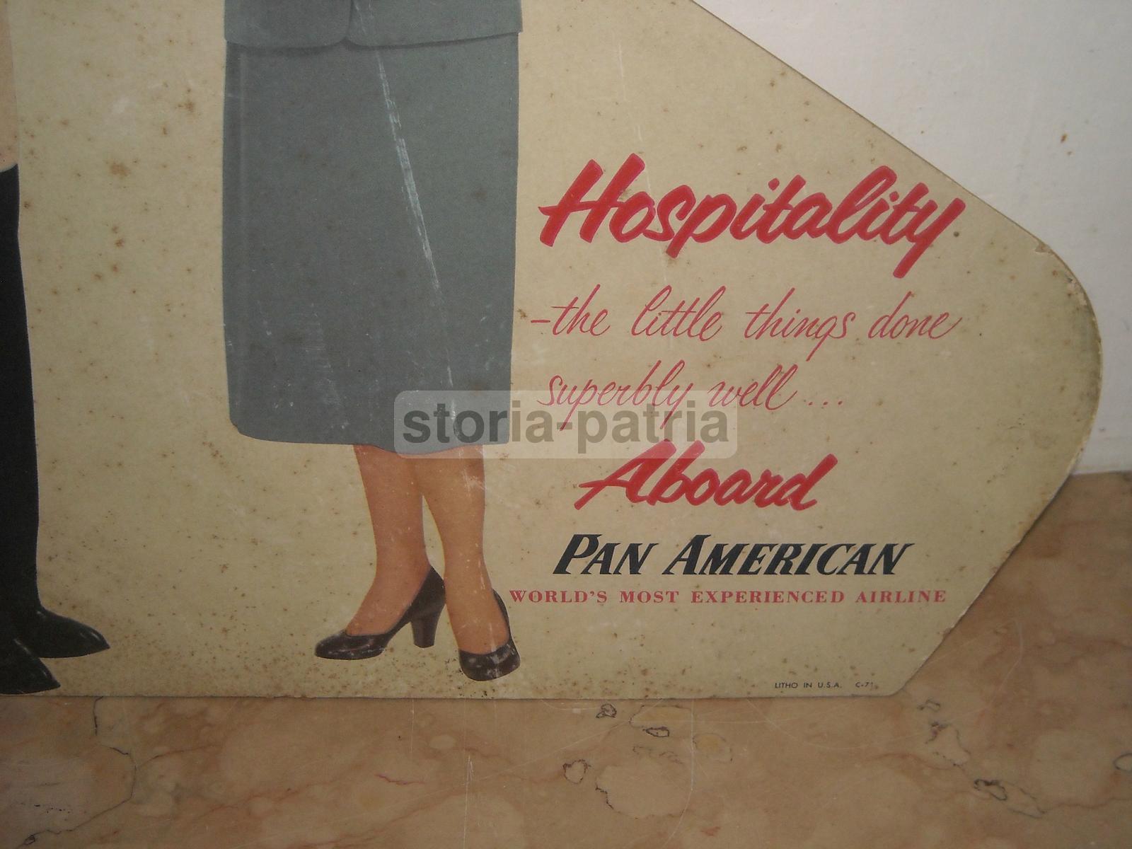 Turismo, Aerei, Propaganda Turistica, America, Pan, Ospitalita, Spumante, Pubblicita immagine 4