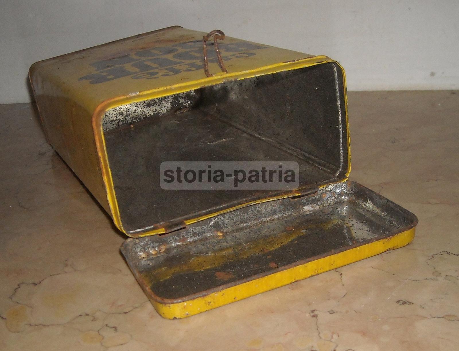 Vecchia Scatola Pubblicitaria, Bar, Caffe, Caffetteria, Decorativa, Da Collezione immagine 10