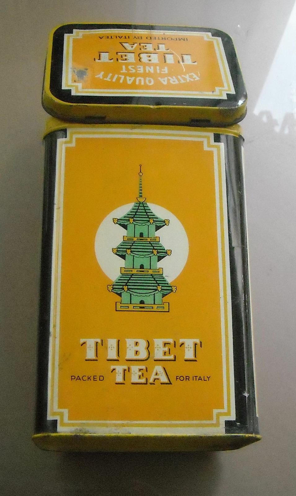 Viaggi, Oriente, Nepal, Tibet, Inusuale Scatola Pubblicitaria, Ceylon Tea, Italtea immagine 2