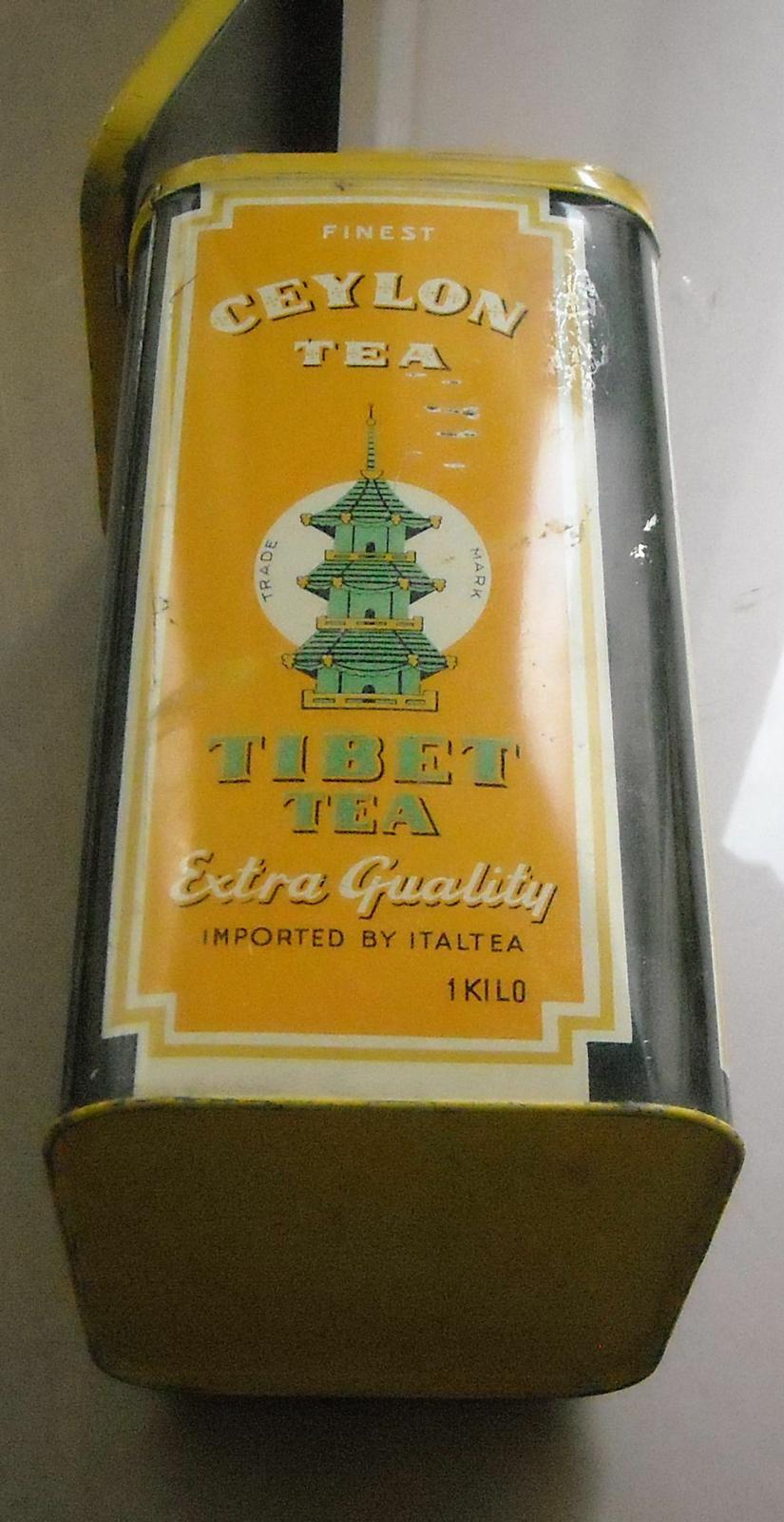 Viaggi, Oriente, Nepal, Tibet, Inusuale Scatola Pubblicitaria, Ceylon Tea, Italtea immagine 3