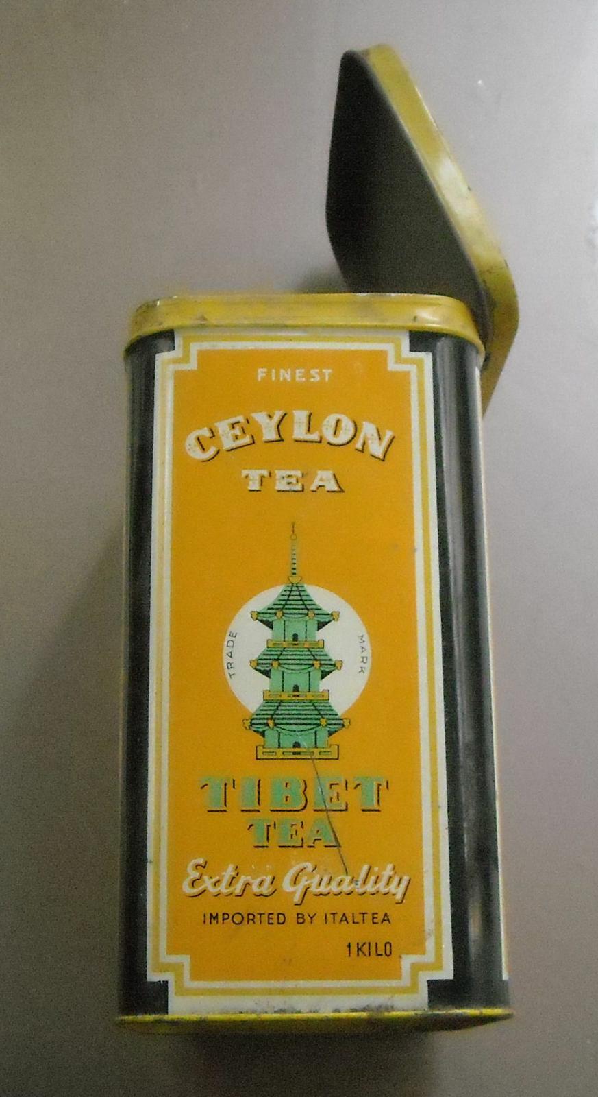 Viaggi, Oriente, Nepal, Tibet, Inusuale Scatola Pubblicitaria, Ceylon Tea, Italtea immagine 5