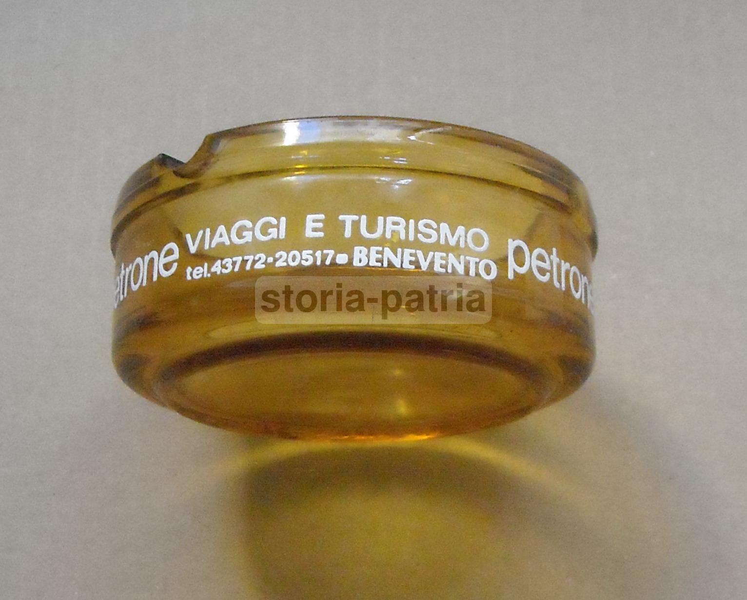 Viaggi, Turismo, Inusuale Soprammobile Pubblicitario, Vetro Da Collezione, Petrone immagine 2